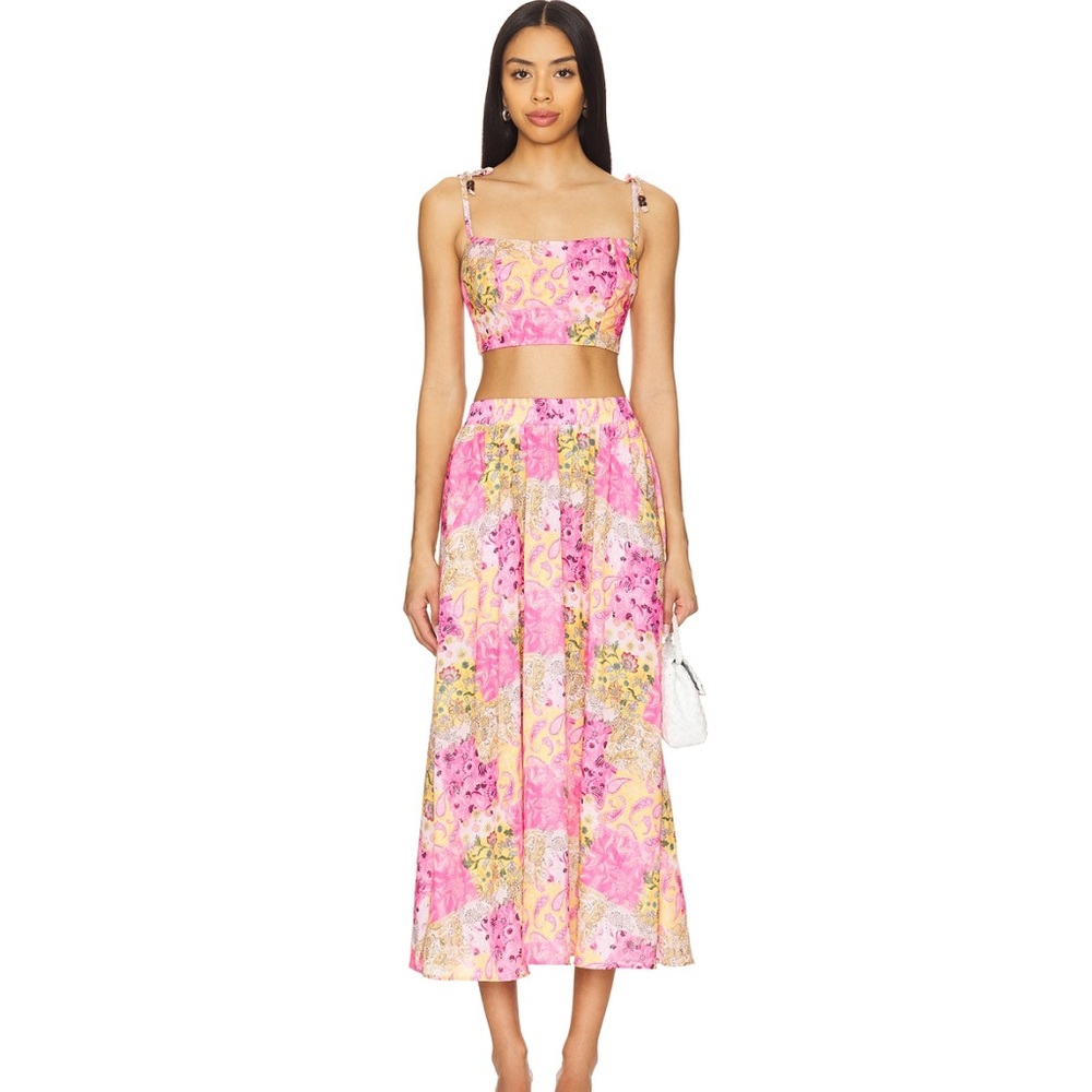 PEIXOTO skirt and top in romantic rodeo
